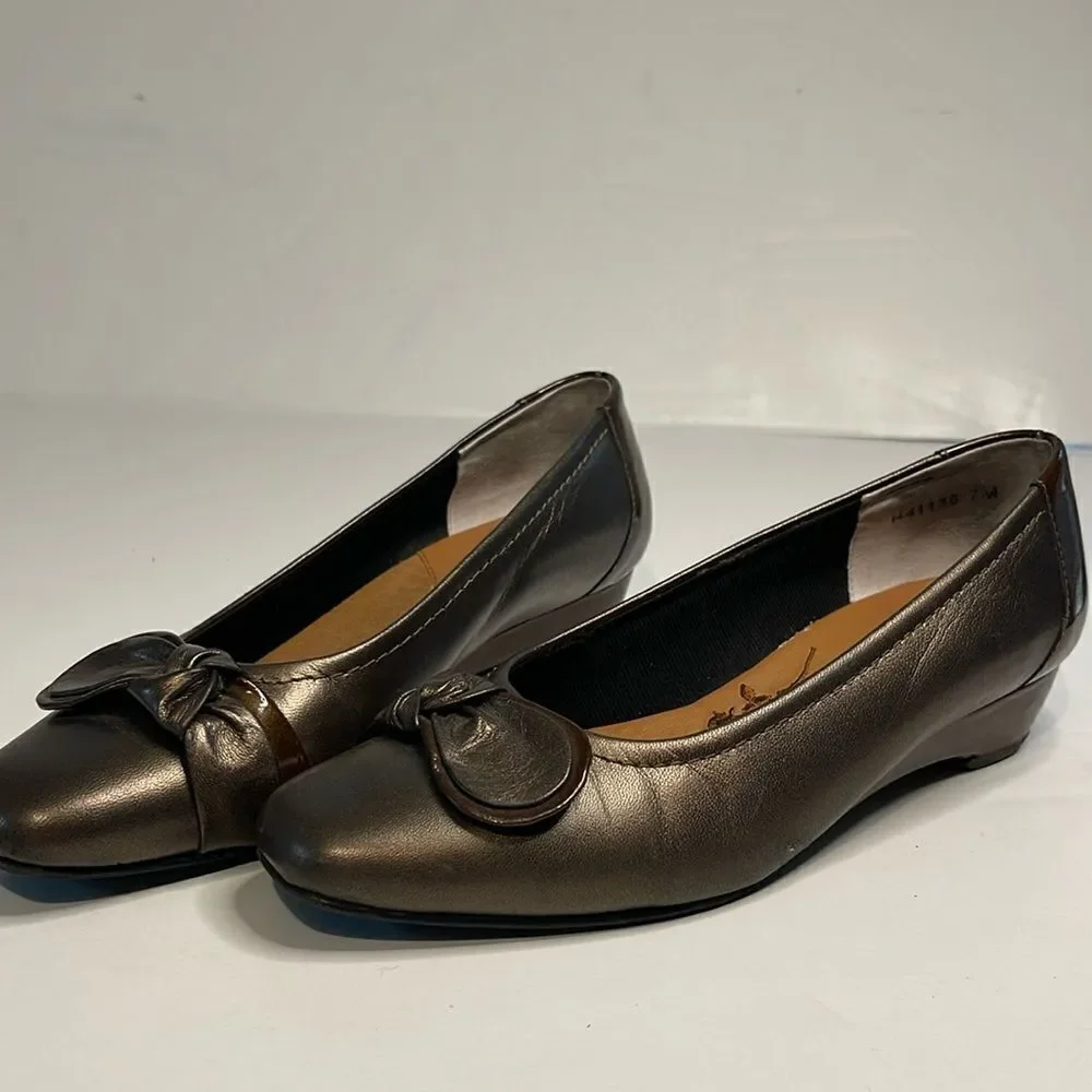Vintage Sigerson Morrison Leather Wedges
